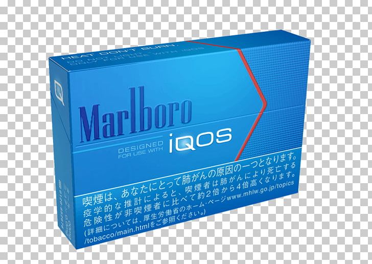 Heat-not-burn Tobacco Product Cigarette Marlboro IQOS PNG, Clipart, Blue, Brand, Carton, Cigarette, Electronic Cigarette Free PNG Download