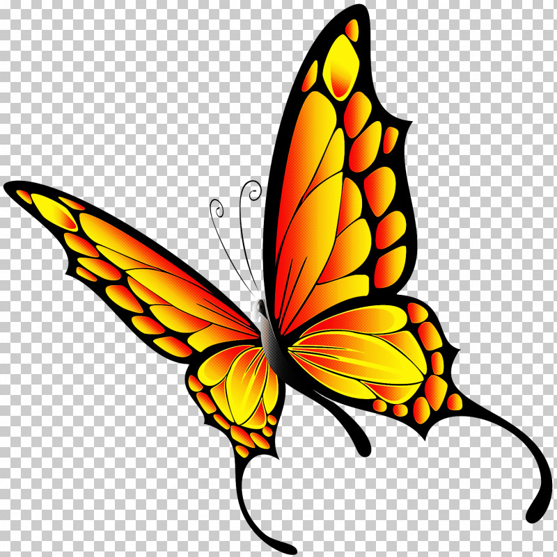 Monarch Butterfly PNG, Clipart, Brushfooted Butterfly, Butterfly, Insect, Monarch Butterfly, Moths And Butterflies Free PNG Download