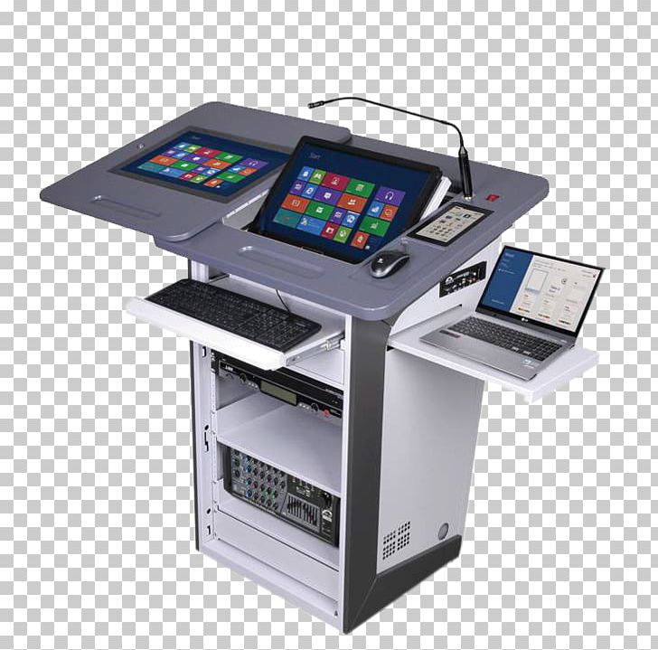 동양통상 Multimedia Business Interactivity Podium PNG, Clipart, Business, Computer Hardware, Desk, Electronic Device, Electronics Free PNG Download