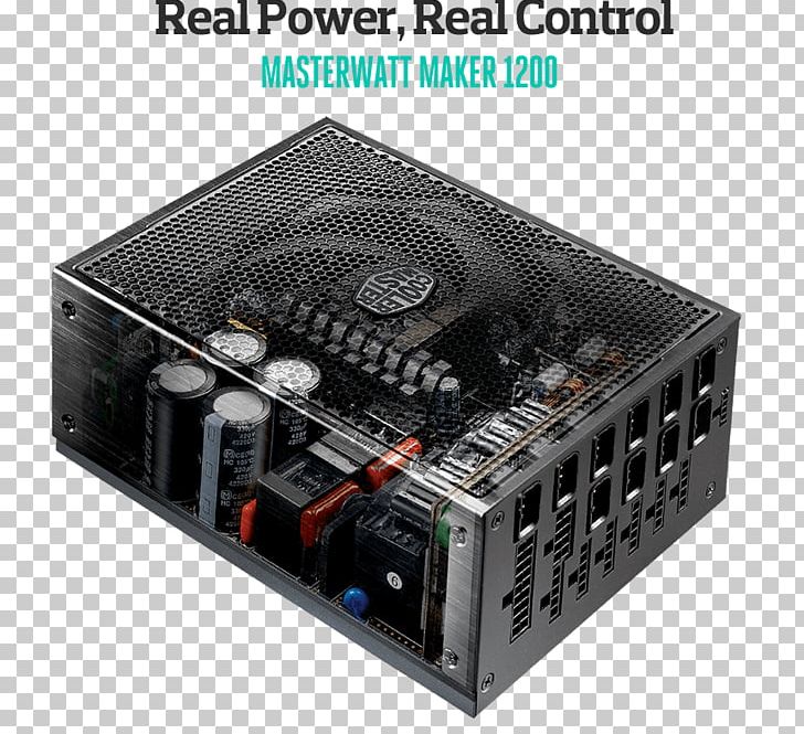 Power Supply Unit Cooler Master MasterWatt Maker 1200 PC Power Supply 80 Plus Power Converters PNG, Clipart, 80 Plus, Ac Adapter, Atx, Comp, Computer Free PNG Download