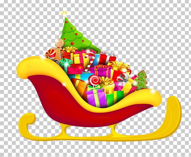 Santa Claus Christmas Card Sled PNG, Clipart, Christmas, Christmas And Holiday Season, Christmas Card, Christmas Gift, Christmas Tree Free PNG Download