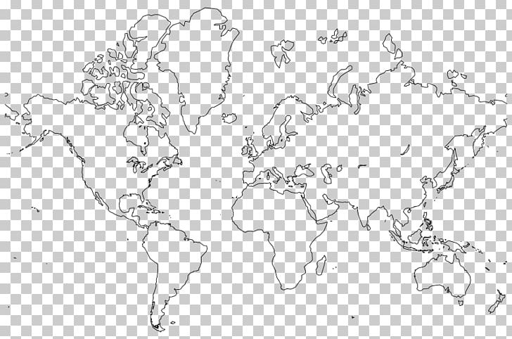World Map Globe Drawing Line Art PNG, Clipart, Area, Artwork, Black And White, Blank Map, Drawing Free PNG Download