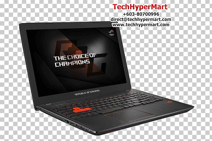 Netbook Laptop ASUS ROG Strix GL553VW DM005T Republic Of Gamers Computer PNG, Clipart, Asus, Brand, Computer, Electronic Device, Electronics Free PNG Download