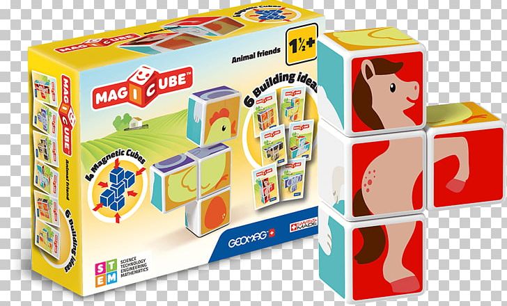 Geomag Geomag Magicube Polar Animals Toy Geomag 135" Magicube Safari Park Building Set Construction Set PNG, Clipart, Carton, Child, Construction Set, Craft Magnets, Game Free PNG Download
