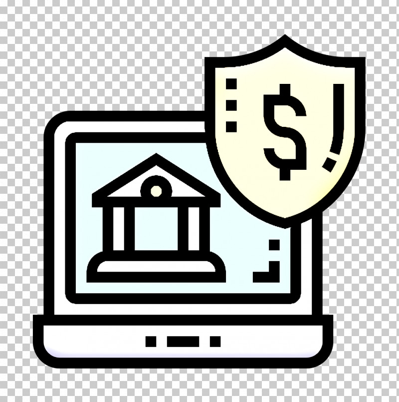 Online Banking Icon Bank Icon Digital Banking Icon PNG, Clipart, Bank Icon, Digital Banking Icon, House, Line, Line Art Free PNG Download