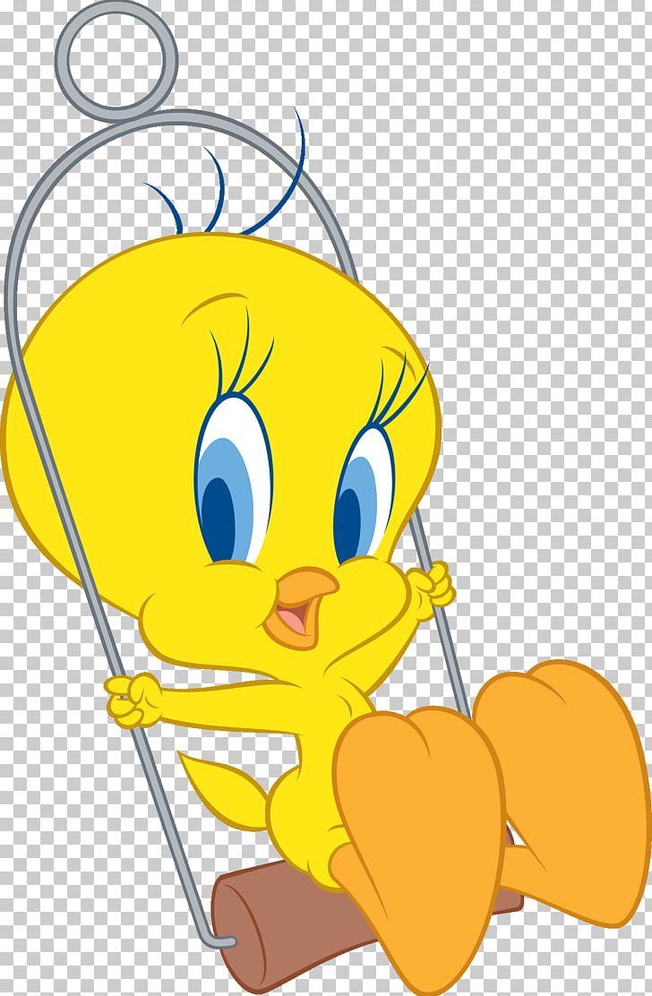Tweety Looney Tunes Cartoon PNG, Clipart, Animation, Area, Art, Artwork, Beak Free PNG Download