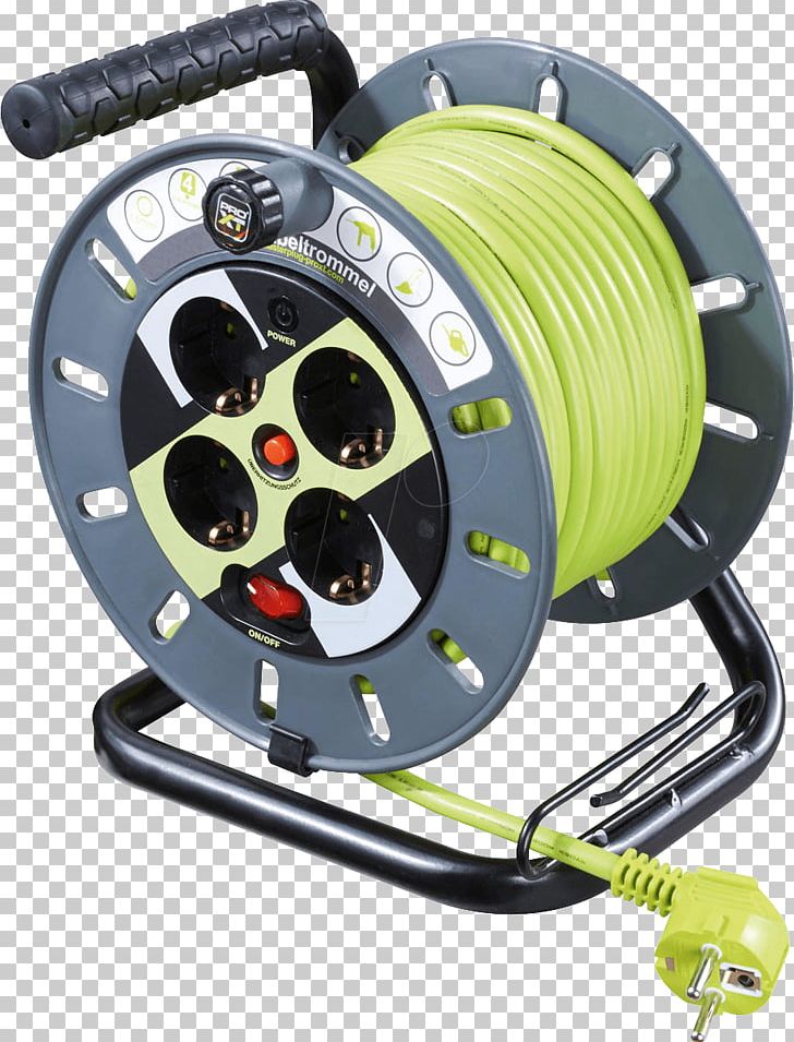 Electrical Cable Cable Reel Electrical Connector Electronics PNG, Clipart, 4 X, Ac Power Plugs And Sockets, Adapter, Brennenstuhl, Cable Free PNG Download