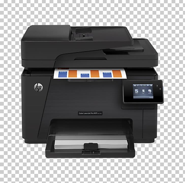 Hewlett-Packard HP LaserJet Pro M177 Multi-function Printer PNG, Clipart, Angle, Brands, Color Printing, Dots Per Inch, Electronic Device Free PNG Download