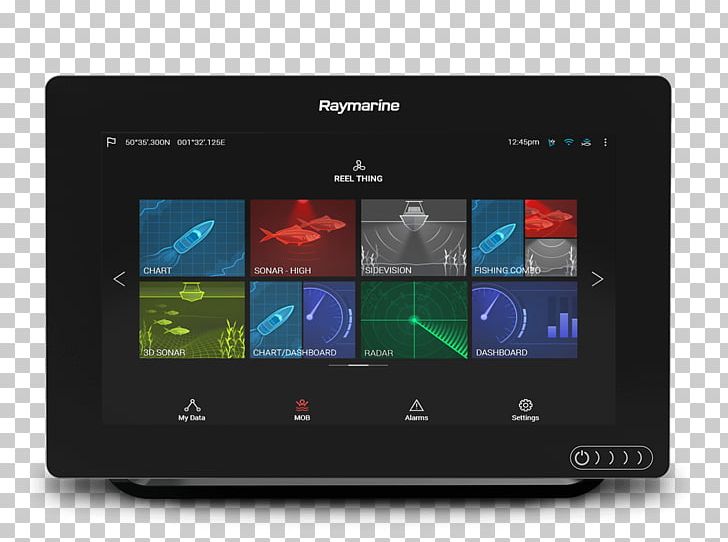 Raymarine Plc Chartplotter Multi-function Display Radar Touchscreen PNG, Clipart, Chirp, Display Device, Electronic Device, Electronics, Electronics Accessory Free PNG Download