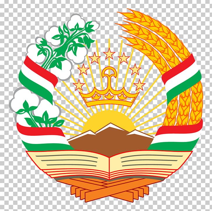 Emblem Of Tajikistan Tajik Soviet Socialist Republic Flag Of Tajikistan Soviet Union PNG, Clipart, Circle, Coat Of Arms, Country, Cuisine, Emblem Free PNG Download