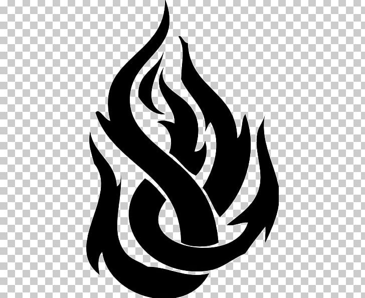 fire tattoos black and white