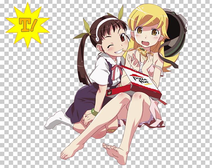 Shinobu Oshino Monogatari Series 忍物語 Desktop Anime PNG, Clipart, Anime, Art, Cartoon, Child, Clothing Free PNG Download