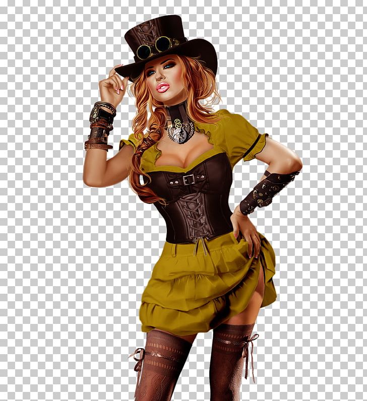 Steampunk Bojzhetken Woman Png Clipart 3d Computer Graphics Computergenerated Imagery Costume Costume Design Digital Art Free