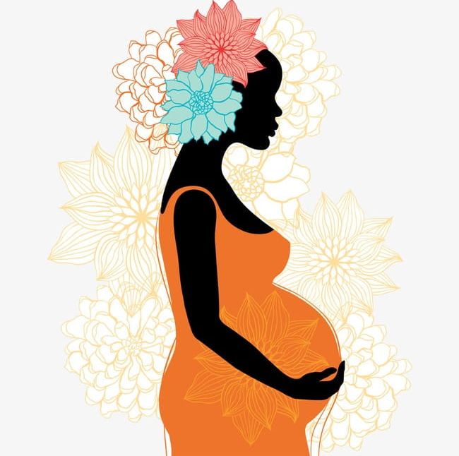 Pregnant Woman PNG, Clipart, Figures, Flowers, Maternity, Pattern, Pregnancy Free PNG Download