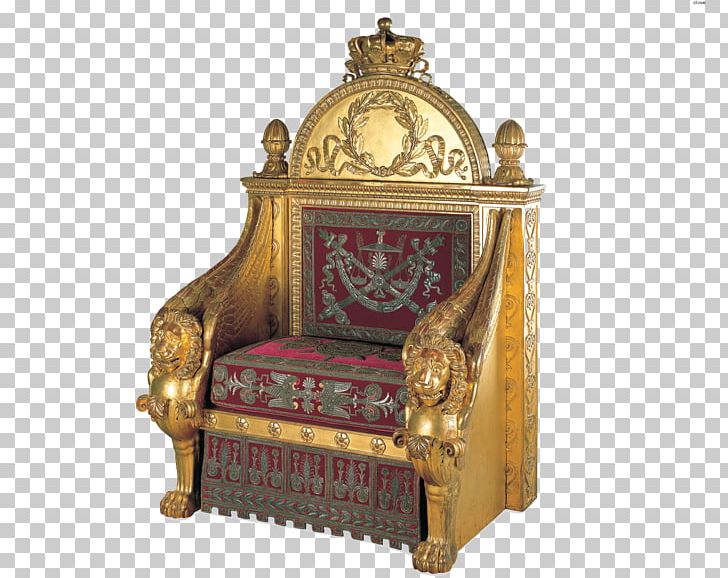 Napoleon I On His Imperial Throne Palace Of Versailles First French Empire Chair PNG, Clipart, Antique, Antique Furniture, Brass, Charles Percier, Empire Style Free PNG Download