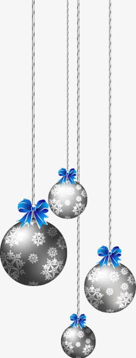 Silver Christmas Ball PNG, Clipart, Ball, Ball Clipart, Balls, Blue, Blue Ribbon Free PNG Download