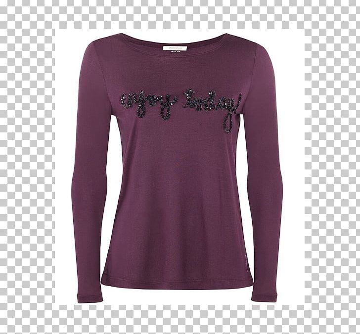 Sleeve T-shirt Purple Sweater Top PNG, Clipart, Black, Cardigan, Clothing, Knitting, Longsleeved Free PNG Download