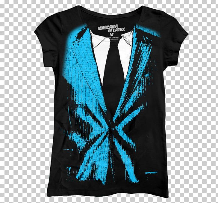T-shirt Máscara De Latex Suit Dress PNG, Clipart, Active Shirt, Black, Blue, Cardigan, Clothing Free PNG Download