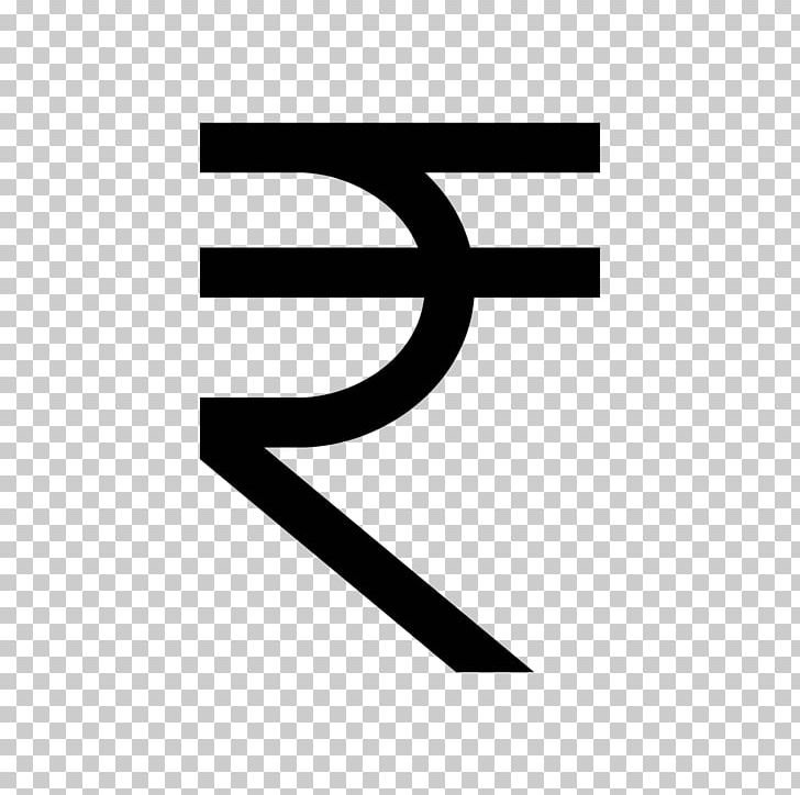 Indian Rupee Sign Currency Symbol PNG, Clipart, Angle, Area, Bank, Black, Black And White Free PNG Download