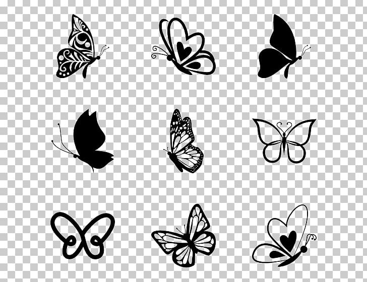 Monarch Butterfly Computer Icons PNG, Clipart, Black, Black And White, Brush Footed Butterfly, Butte, Butterflies And Moths Free PNG Download