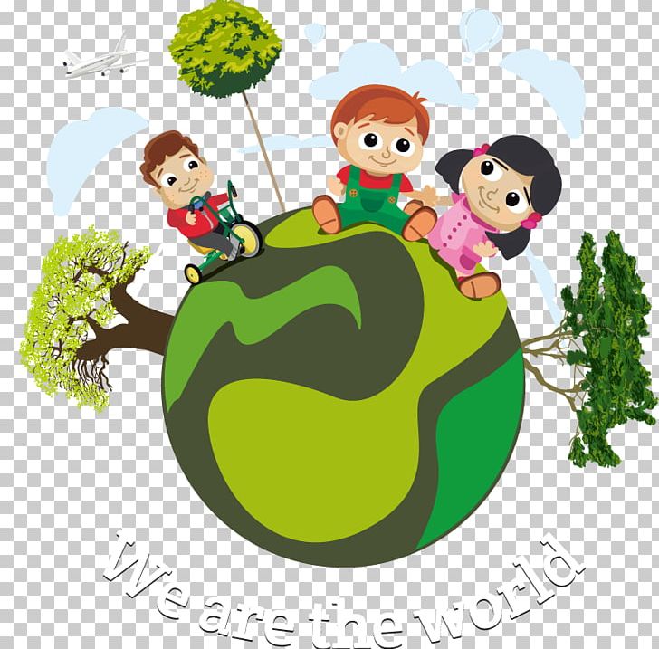 Natural Environment Child Kindergarten PNG, Clipart, Art, Cartoon,  Environmental Protection, Fictional Character, Flower Free PNG Download