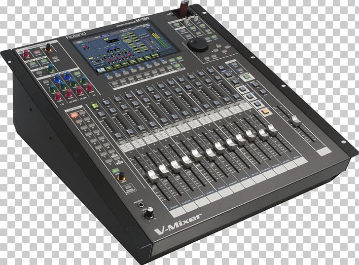 Audio Mixers Roland Corporation Sound Roland Mixer Digital Mixing Console PNG, Clipart, Analog Signal, Audio, Audio Equipment, Audio Mixers, Audio Mixing Free PNG Download