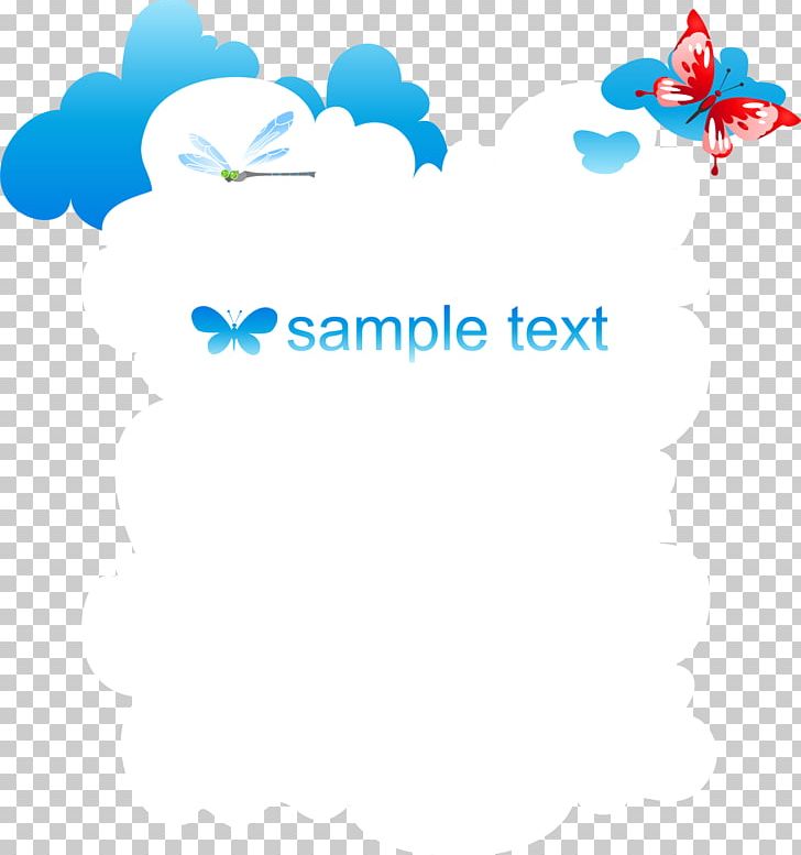 Blue Butterfly Clouds And Clouds PNG, Clipart, Arc, Area, Blue, Blue Background, Blue Flower Free PNG Download