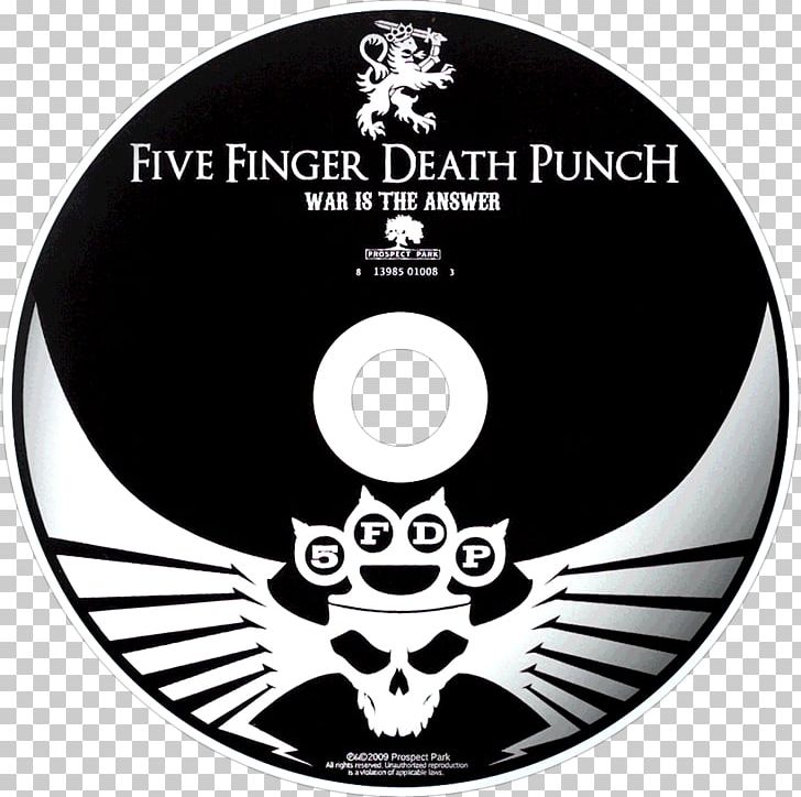 Compact Disc War Is The Answer Five Finger Death Punch The Way Of The Fist American Capitalist PNG, Clipart, Album, Album Cover, American Capitalist, Art, Black And White Free PNG Download