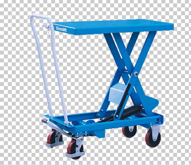 Lift Table Pallet Jack Hydraulics Elevator Cart PNG, Clipart, Blue, Cart, Electric Blue, Elevator, Hand Truck Free PNG Download