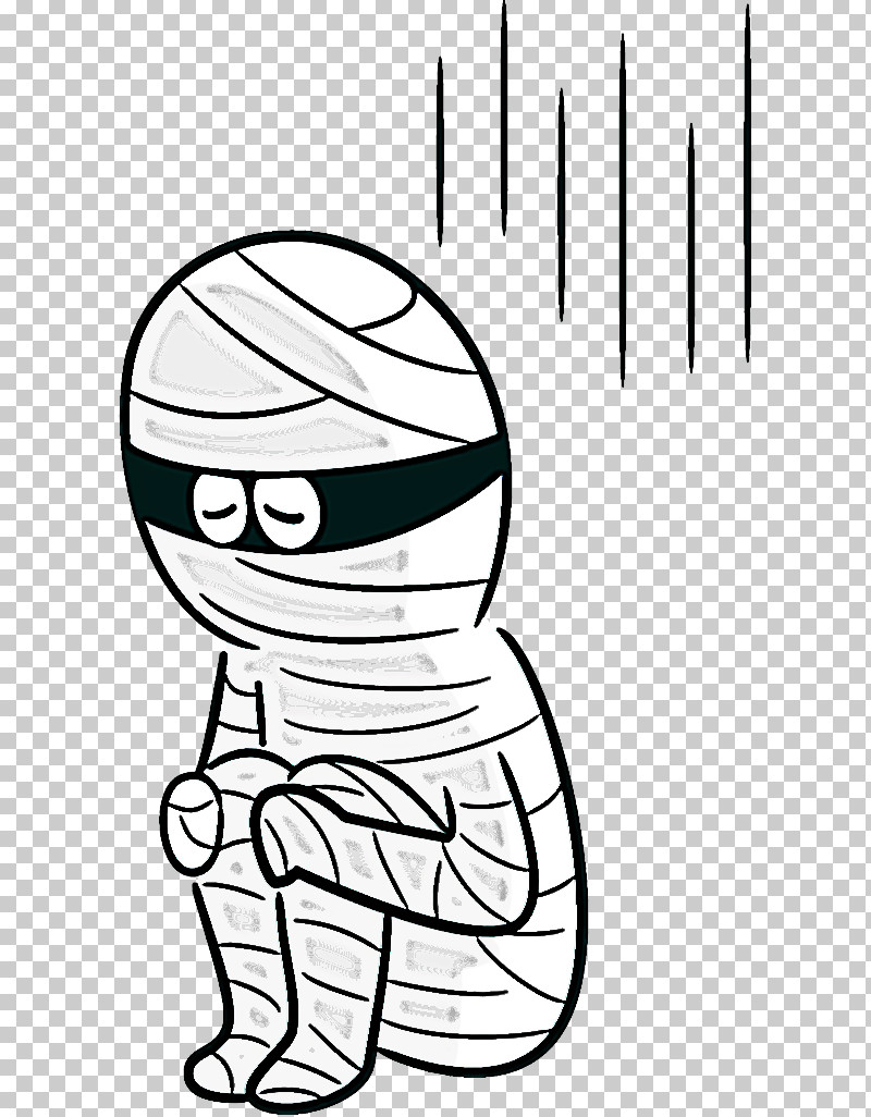 Mummy Halloween Mummy Halloween PNG, Clipart, Arm, Blackandwhite, Cartoon, Coloring Book, Drawing Free PNG Download