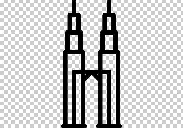 Petronas Towers Computer Icons Icon Design PNG, Clipart, Angle, Black And White, Computer Icons, Flag Of Malaysia, Hand Free PNG Download