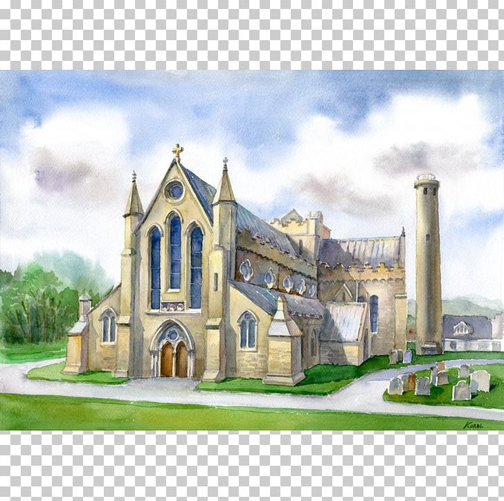 Middle Ages Medieval Architecture Real Estate Painting Facade PNG, Clipart, Abbey, Architecture, Art, Building, Cathedral Free PNG Download