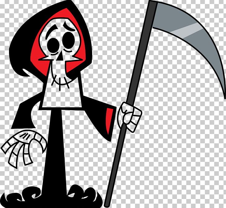 The Grim Adventures Of Billy & Mandy Death Cartoon PNG, Clipart, Adventures Of Billy, Amp, Animation, Artwork, Black And White Free PNG Download