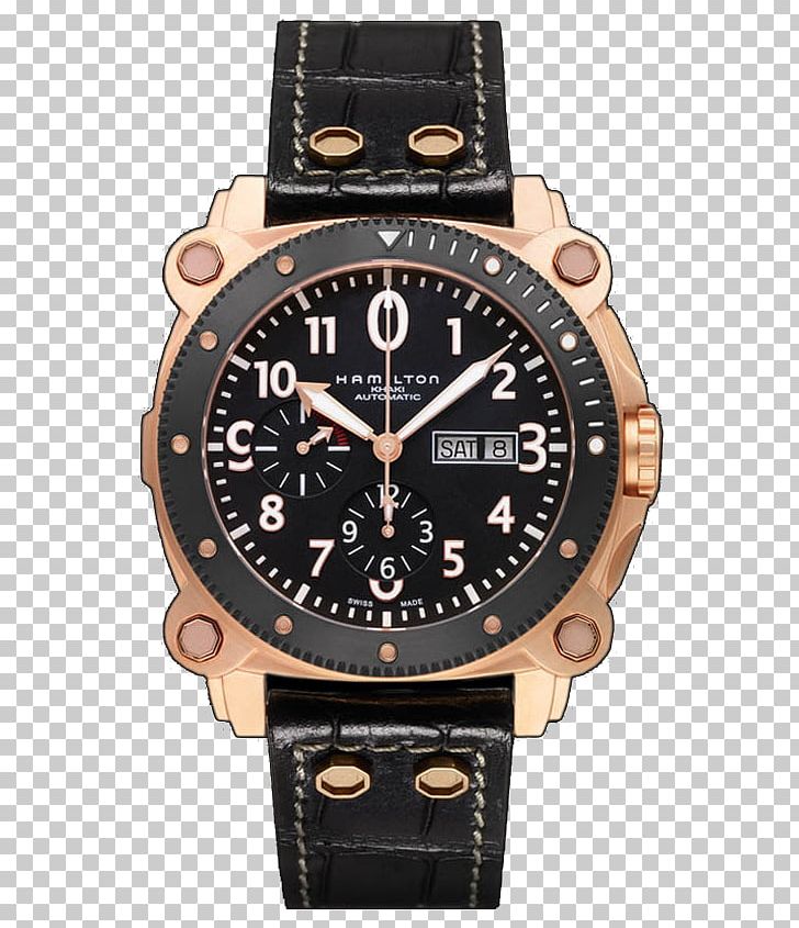 Hamilton Watch Company Chronograph Diving Watch Dial PNG, Clipart, Accessories, Automatic Watch, Brand, Brown, Chronograph Free PNG Download
