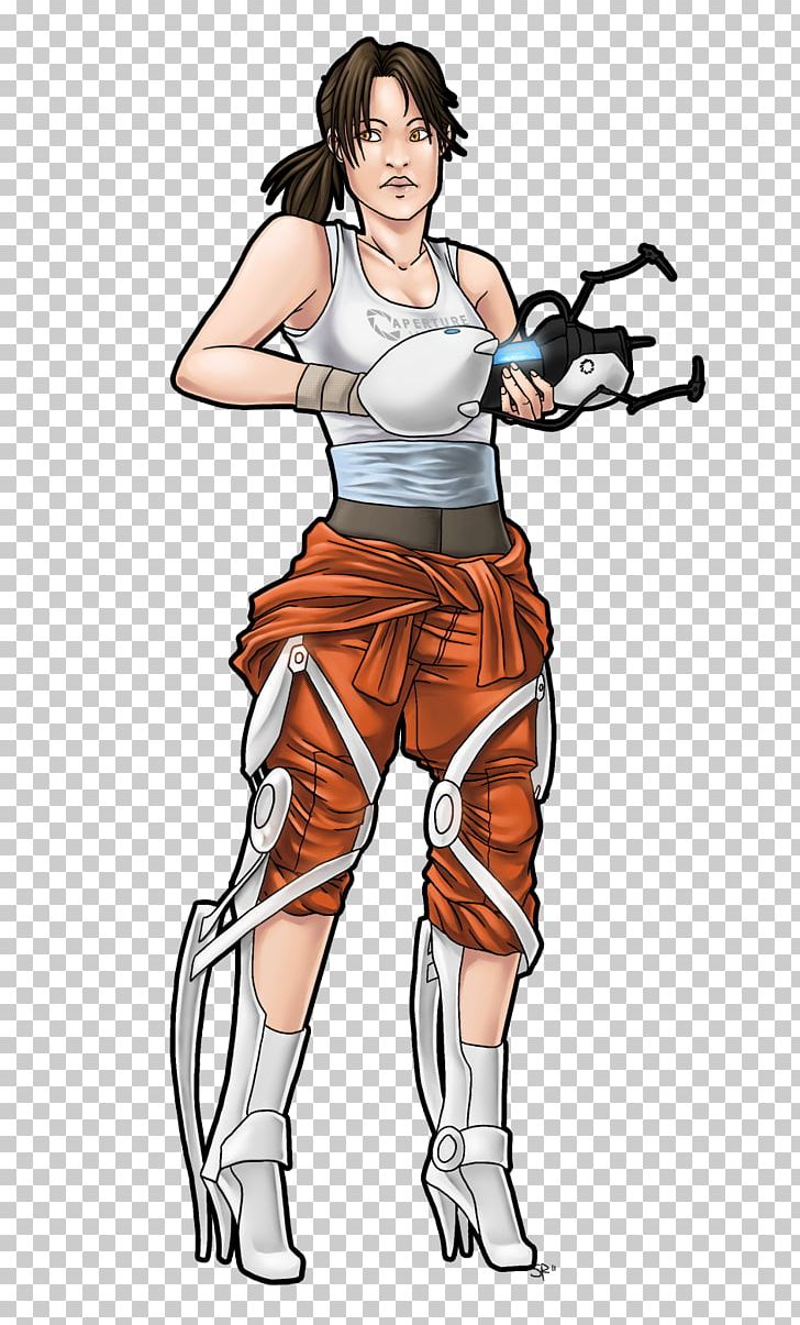 Portal 2 Chell GLaDOS Drawing PNG, Clipart, Abdomen, Alternate Reality Game, Anime, Arm, Art Free PNG Download