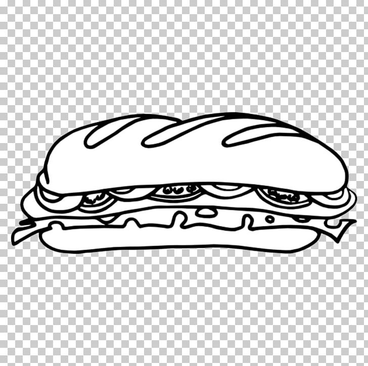 Submarine Sandwich Subway Jam Sandwich Cheesesteak PNG, Clipart, Area, Baguette, Black, Black And White, Bread Free PNG Download