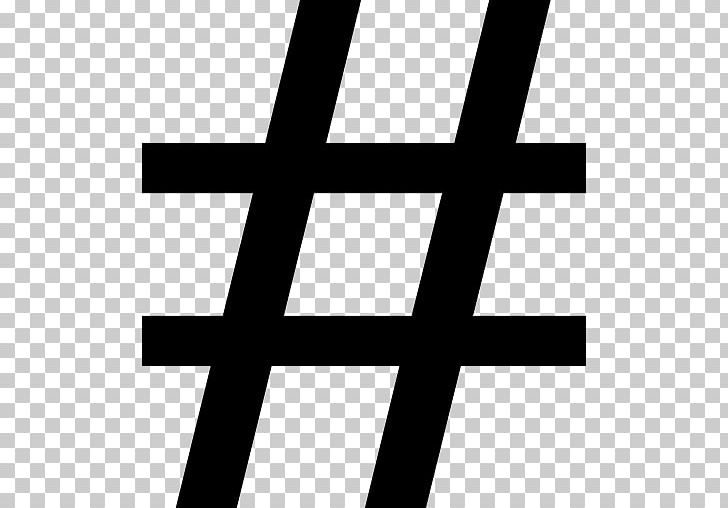 Social Media Hashtag Number Sign Computer Icons PNG, Clipart, Angle, Black, Black And White, Blog, Brand Free PNG Download