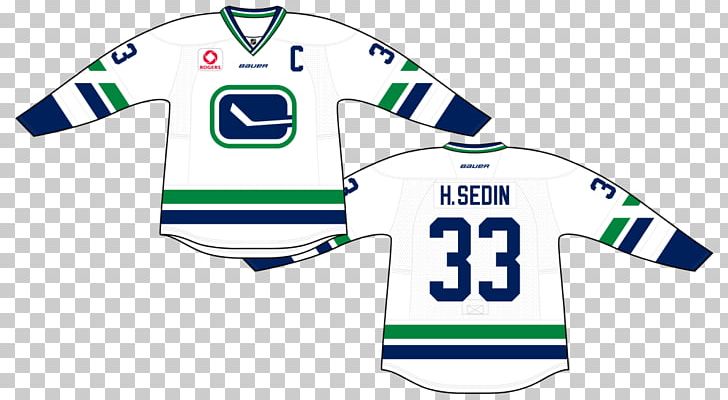 Sports Fan Jersey T-shirt Logo Vancouver Canucks Product Design PNG, Clipart, Area, Blue, Brand, Clothing, Jersey Free PNG Download