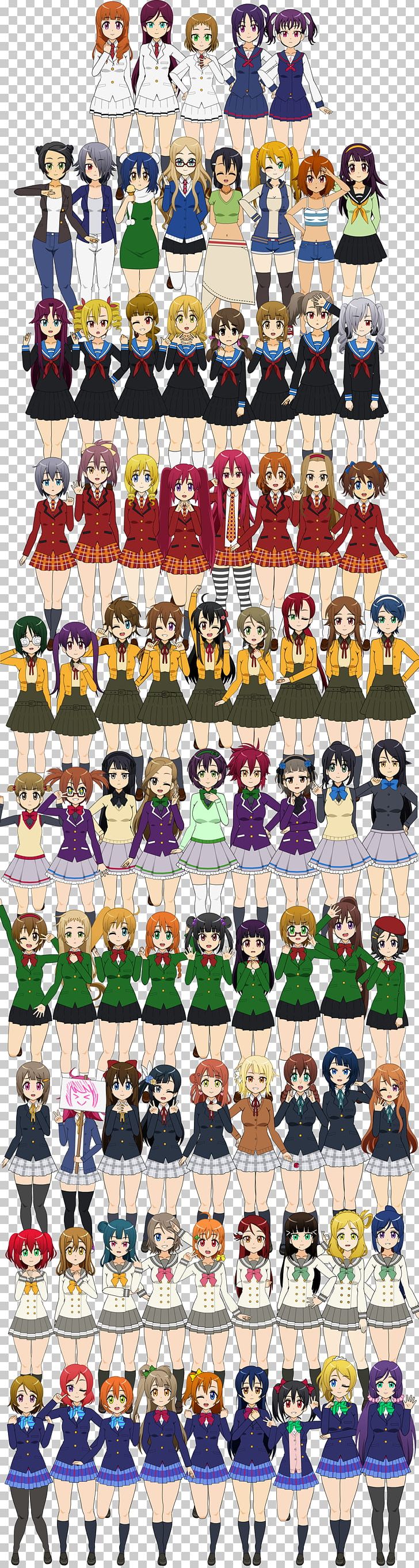 Love Live! School Idol Festival μ's Love Live! Sunshine!! No Brand Girls / START:DASH!! PNG, Clipart,  Free PNG Download