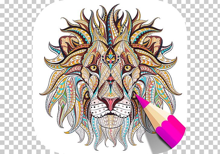 Lionhead Rabbit Painting Asiatic Lion PNG, Clipart, Adult, Art, Asiatic Lion, Coloring Book, Coloring Pages Free PNG Download