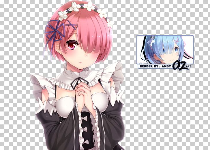 Re:Zero − Starting Life In Another World Desktop 1080p RAM PNG, Clipart, 1080p, Anime, Black Hair, Brown Hair, Cartoon Free PNG Download