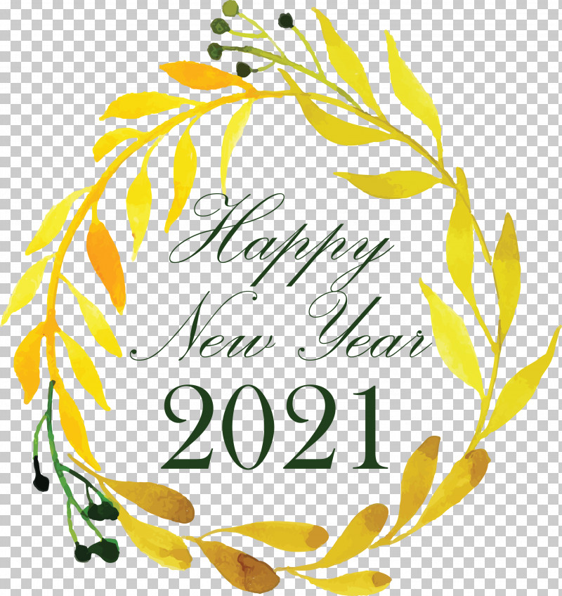 Happy New Year 2021 Welcome 2021 Hello 2021 PNG, Clipart, Cut Flowers, Floral Design, Flower, Fruit, Happy New Year Free PNG Download