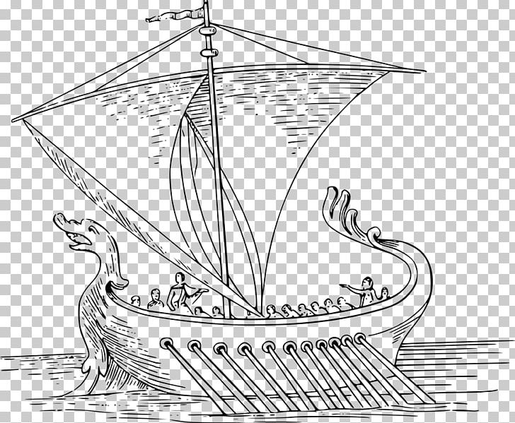 Coloring Book Ancient Rome Drawing Boat PNG, Clipart, Aeneid, Ancient Rome, Artwork, Black And White, Boat Free PNG Download