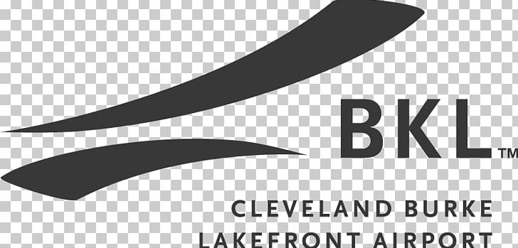 Burke Lakefront Airport BKL Logo Product Design Brand Font PNG, Clipart, Airport, Angle, Black, Black And White, Black M Free PNG Download