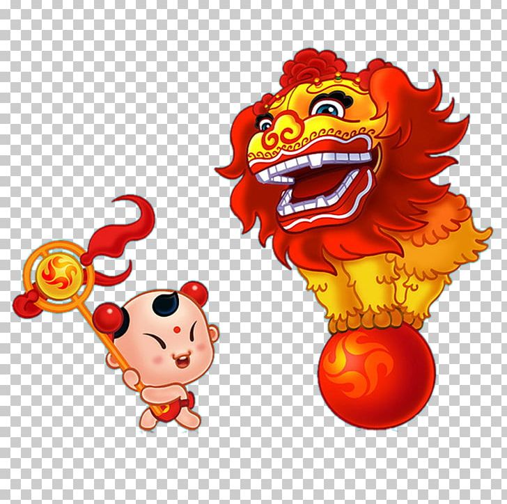 Lion Dance Chinese New Year Dragon Dance PNG, Clipart, Animation, Art, Baby Boy, Boy, Boy Cartoon Free PNG Download