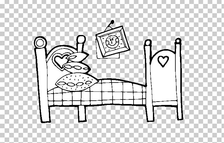 Bedroom Coloring Book Drawing Furniture PNG, Clipart, Angle, Area, Art, Bed, Bed Room Free PNG Download