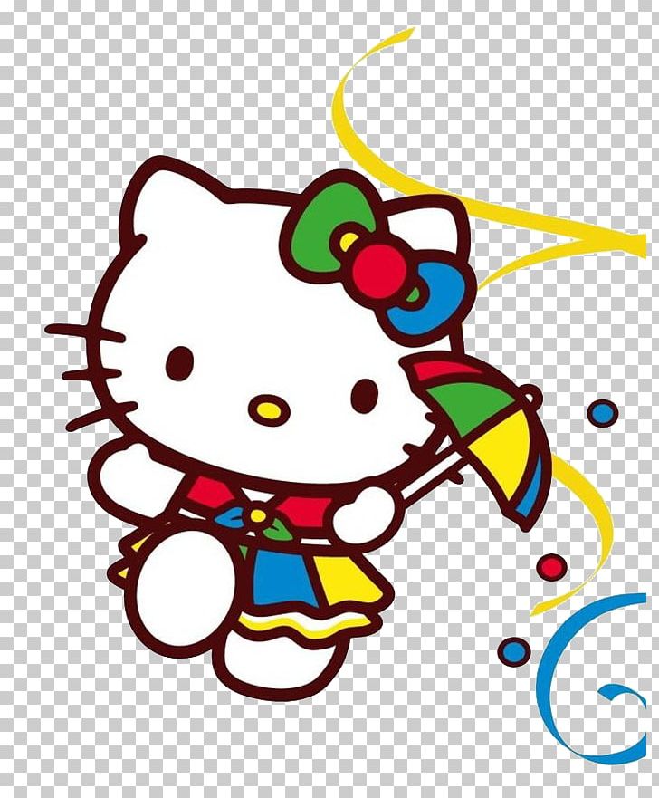 Hello Kitty Kitten Sanrio T-shirt Stock Photography PNG, Clipart, Animals, Area, Art, Artwork, Beach Umbrella Free PNG Download