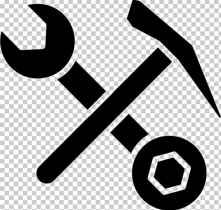 Tool Spanners Computer Icons Hammer Symbol PNG, Clipart, Angle, Artwork, Black And White, Brand, Computer Icons Free PNG Download