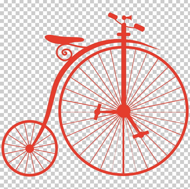 Bicycle Wheels Drawing Penny-farthing PNG, Clipart, Area, Bicycle, Bicycle Accessory, Bicycle Drivetrain Part, Bicycle Frame Free PNG Download
