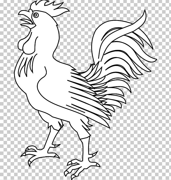 Rooster Drawing Chicken PNG, Clipart, Animals, Artwork, Beak, Bird, Black And White Free PNG Download